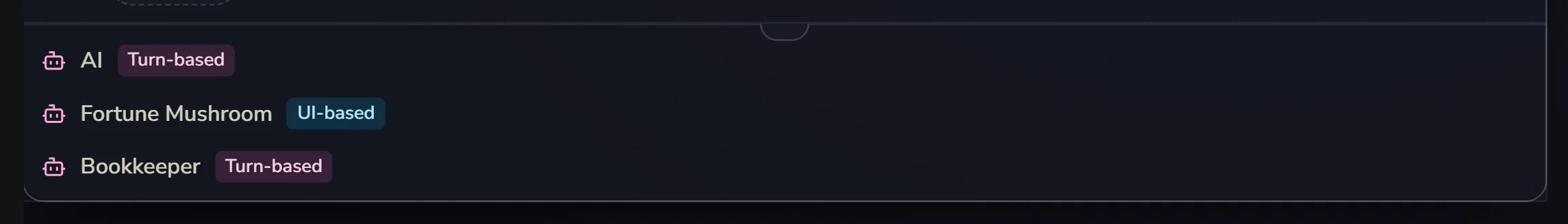 Context and AI at the bottom of the card