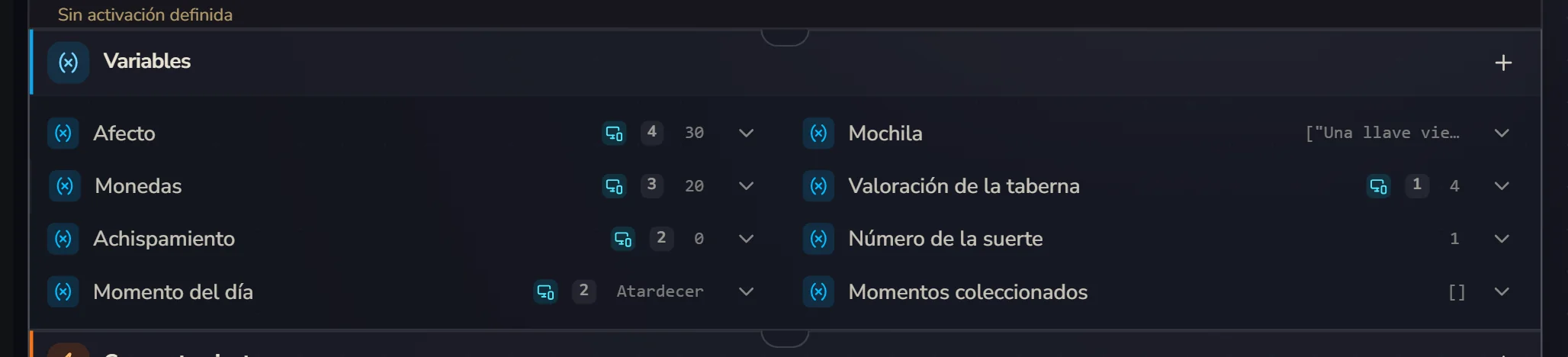 Con muchas variables